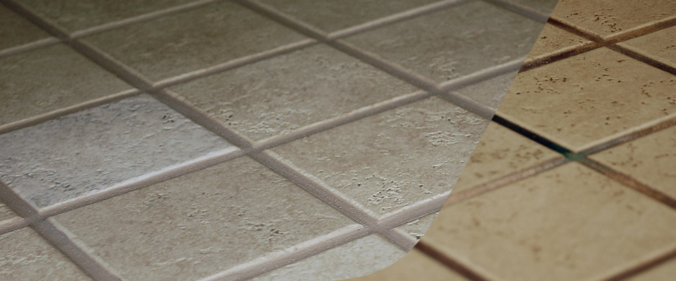 Grout after treatment
